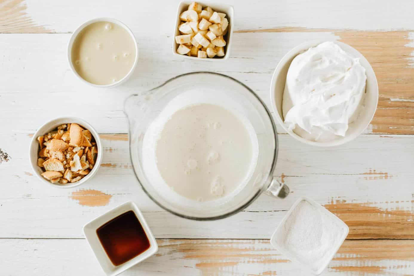 Banana Pudding Ice Cream ingredients