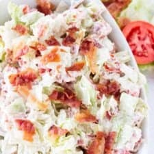 5 Ingredient BLT Salad (Breadless!)-image