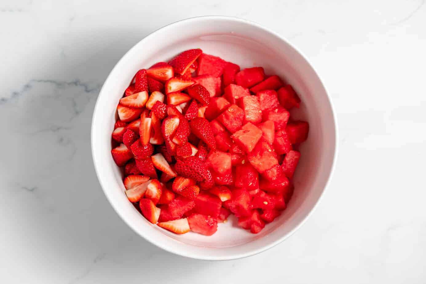 strawberries and watermelon combined