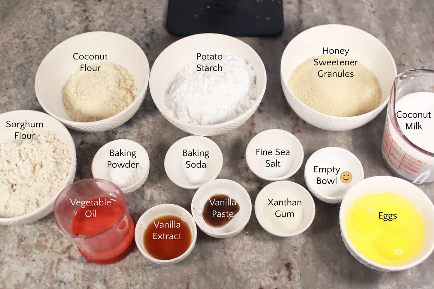 gluten free coconut cake ingredients
