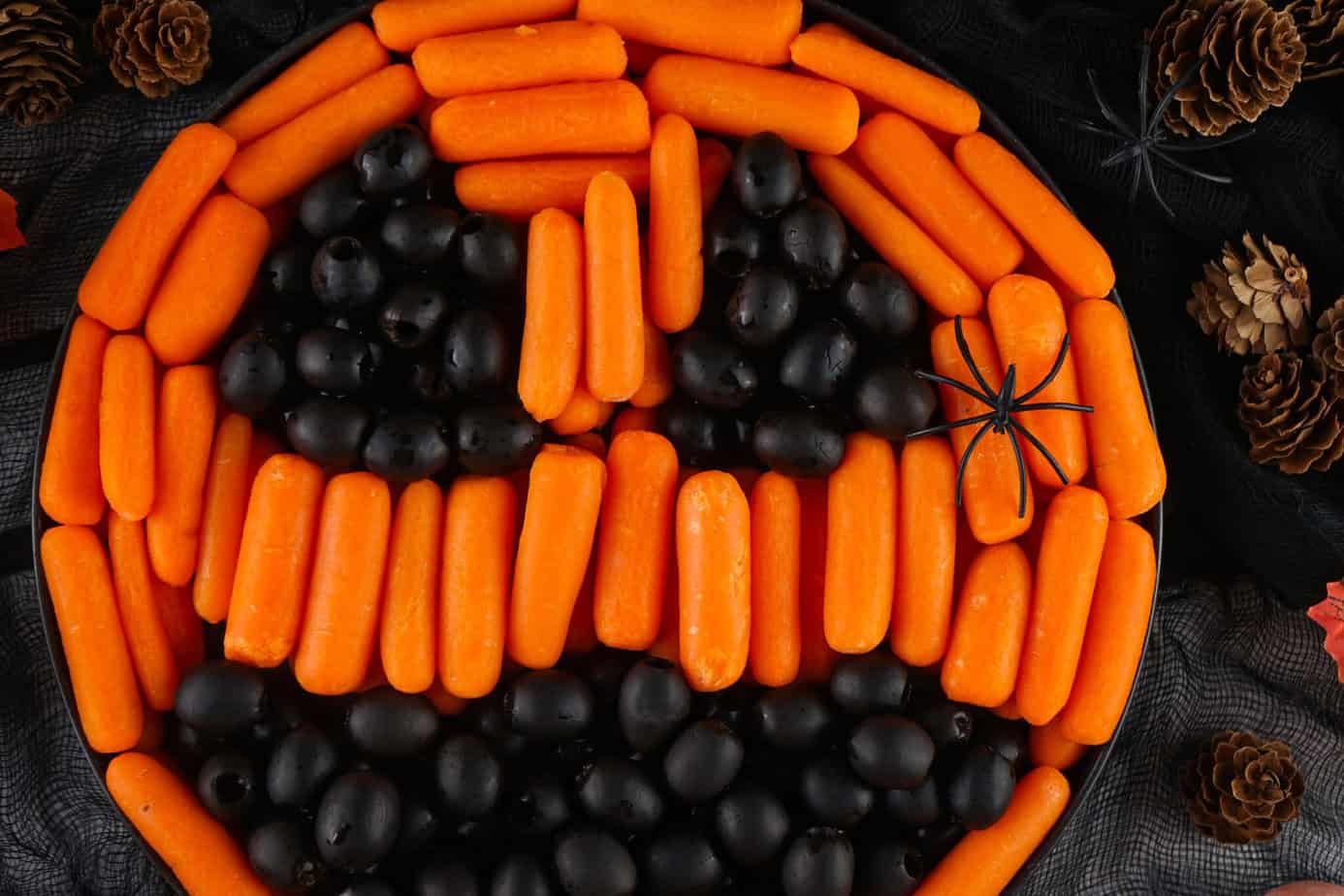 Spooky Halloween Veggie Tray