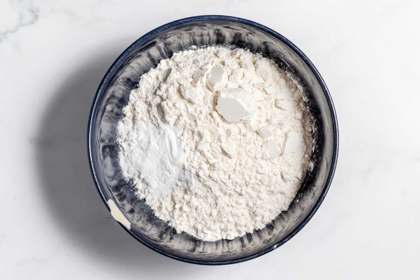 dry ingredients in a bowl