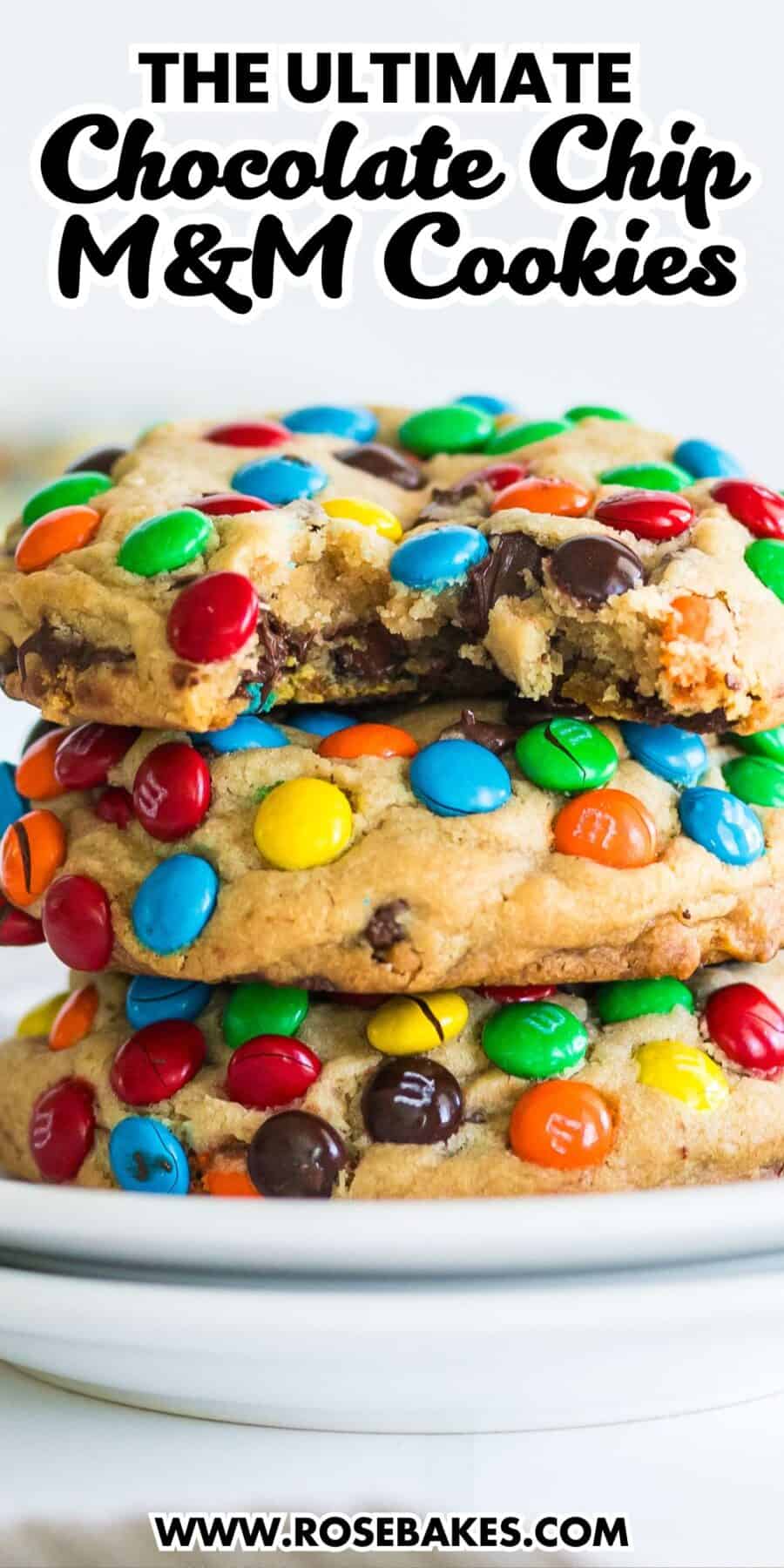 chocolate chip M&M Cookies