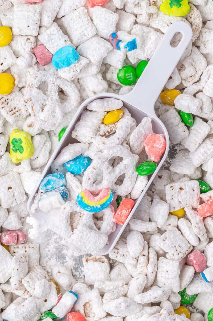 leprechaun bait with a scoop in the middle
