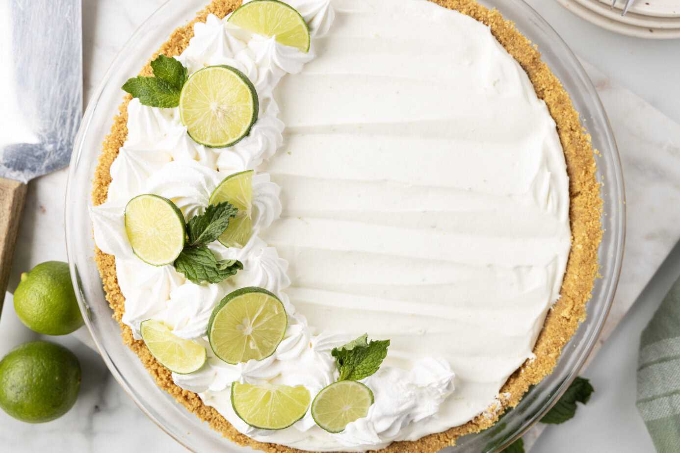no-bake key lime pie