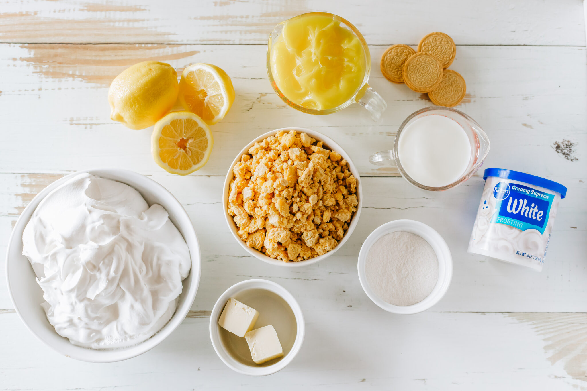 lemon lush dessert ingredients
