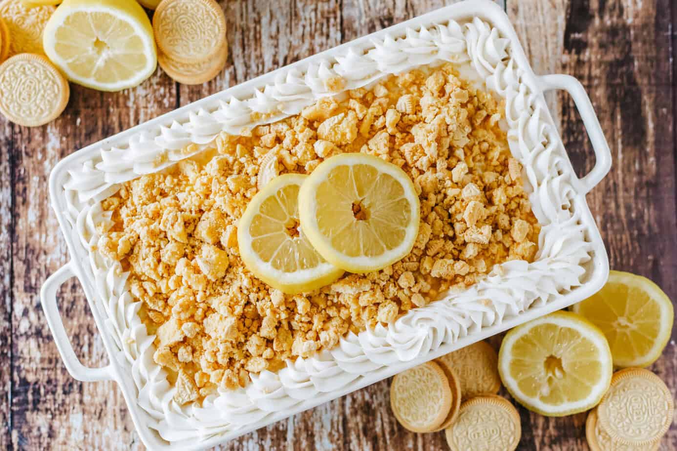 lemon lasagana dessert