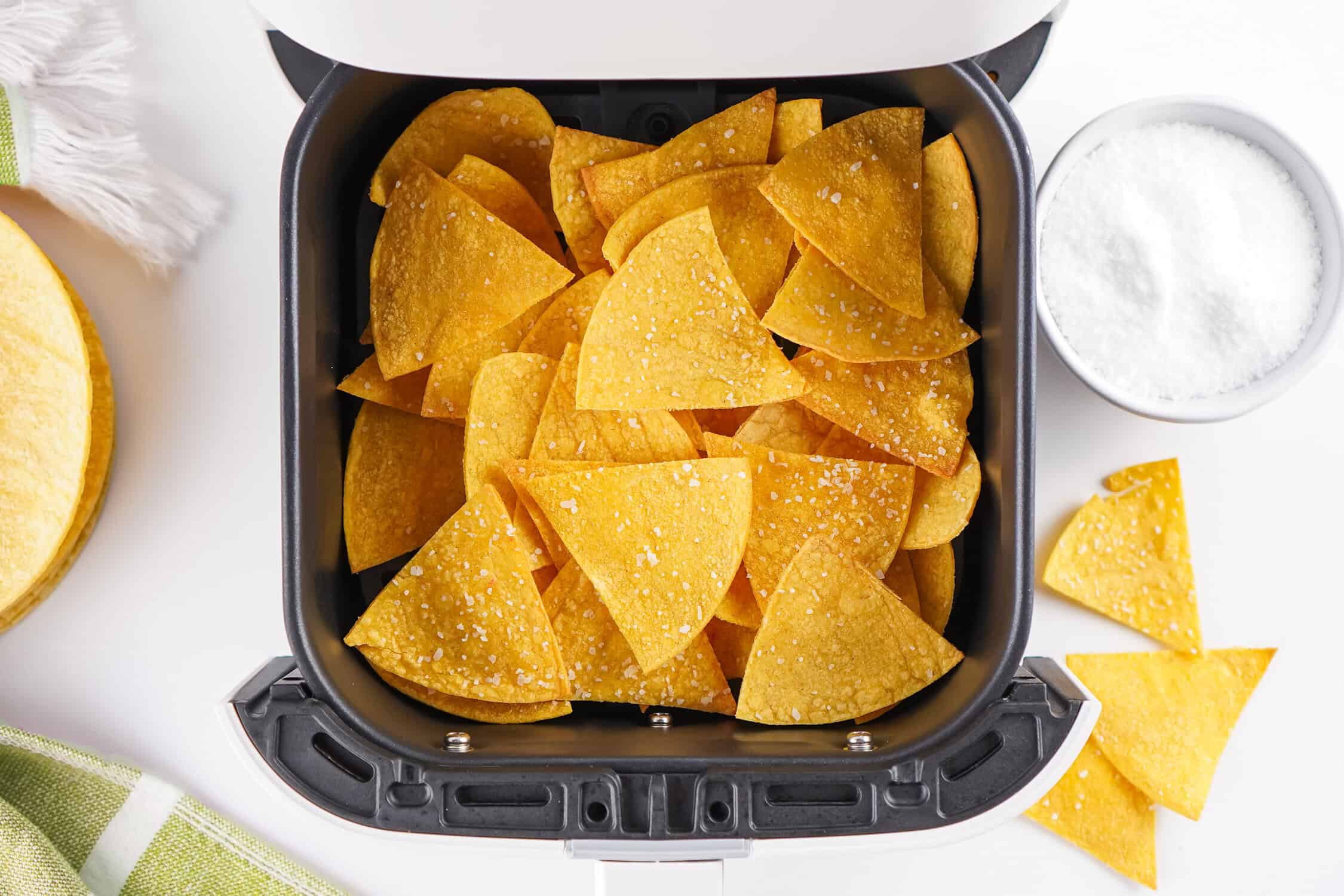 air fryer tortilla chips