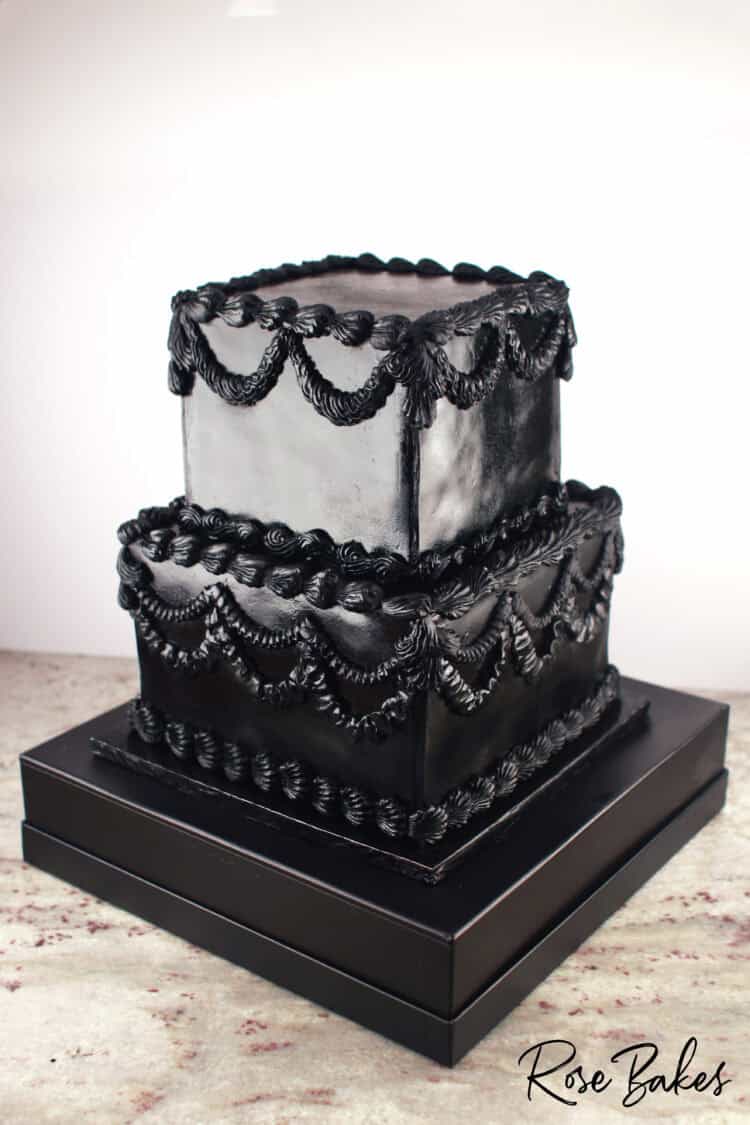 vintage black cake