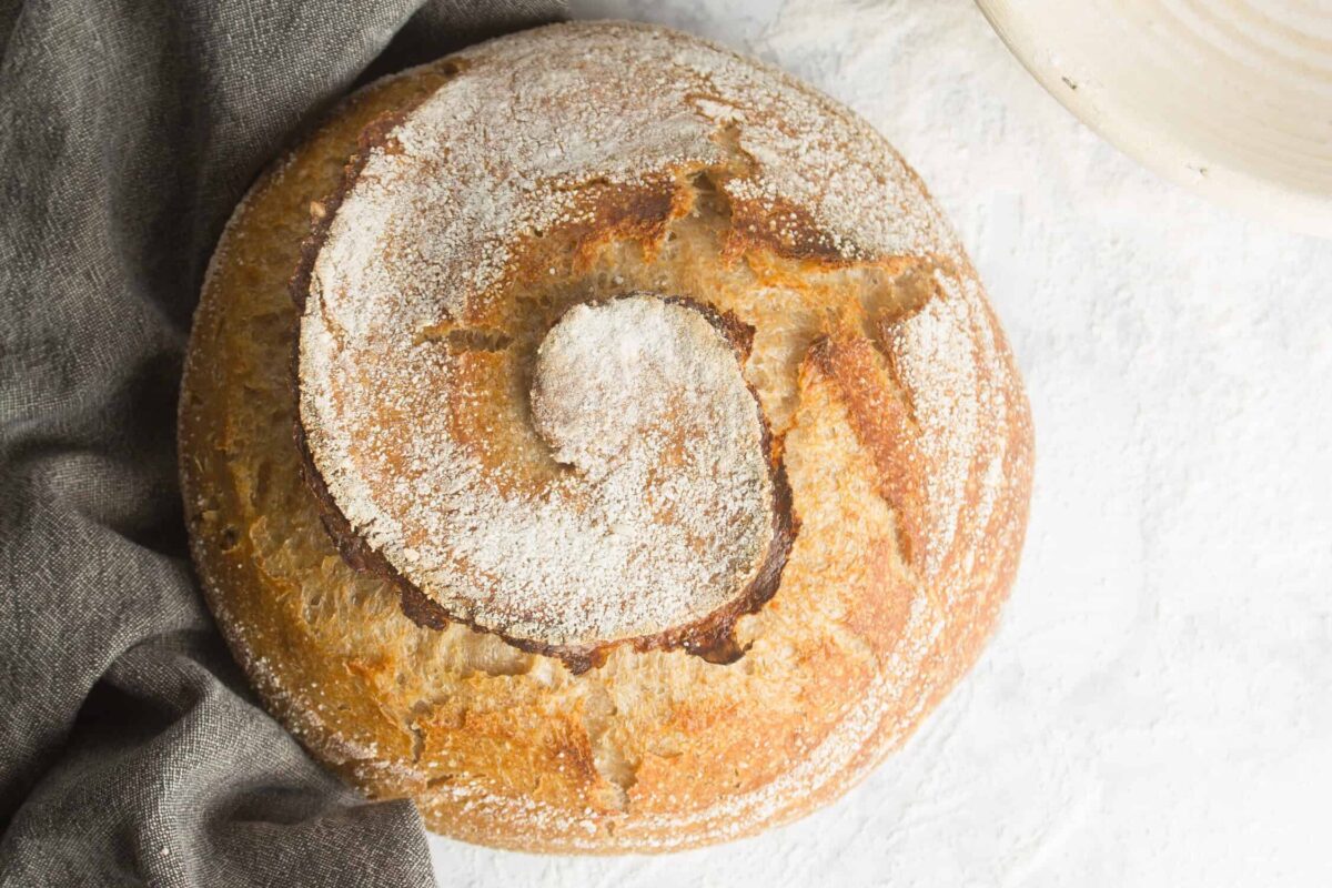 rustic sourdough bread