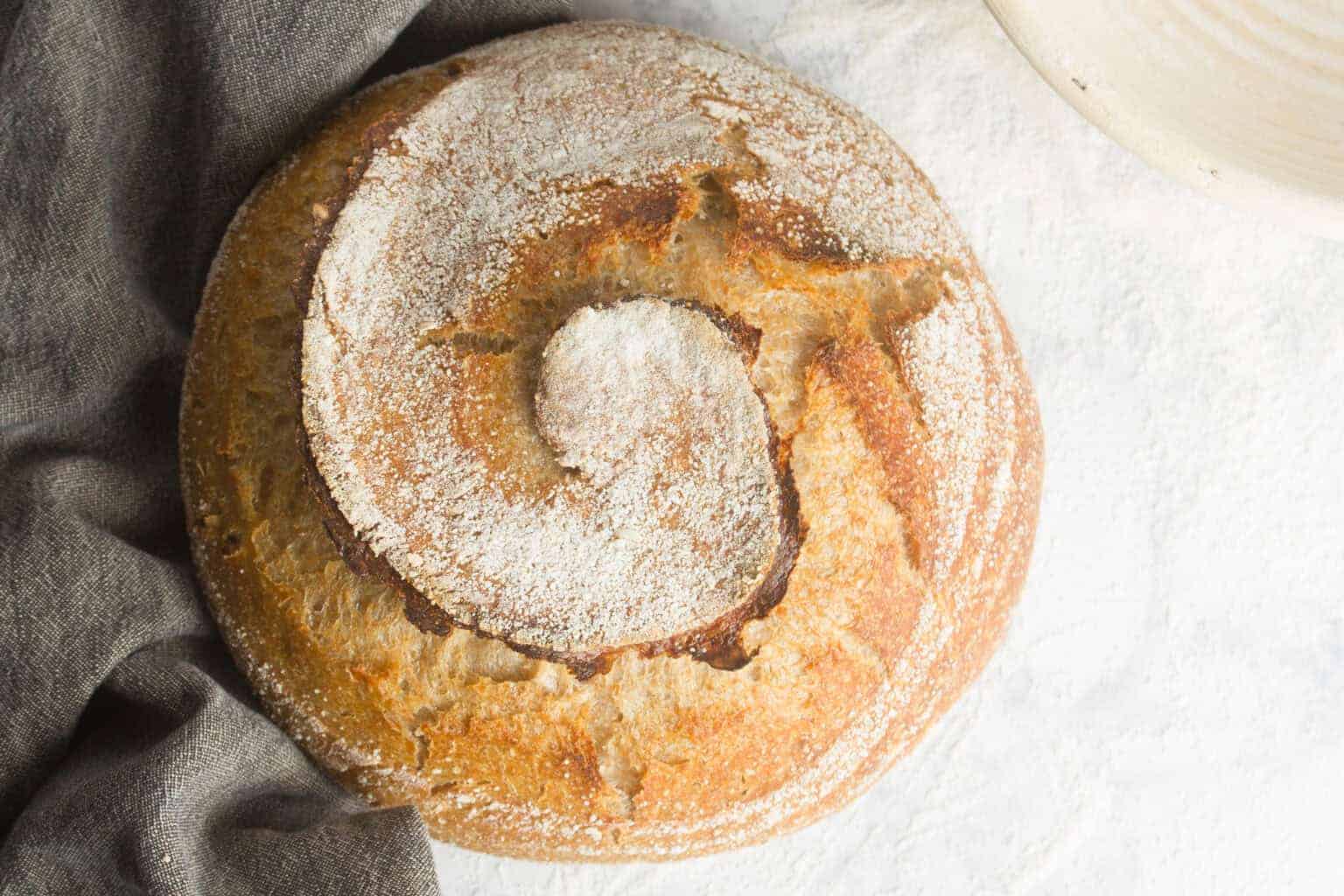 rustic sourdough bread