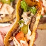 smash burger taco