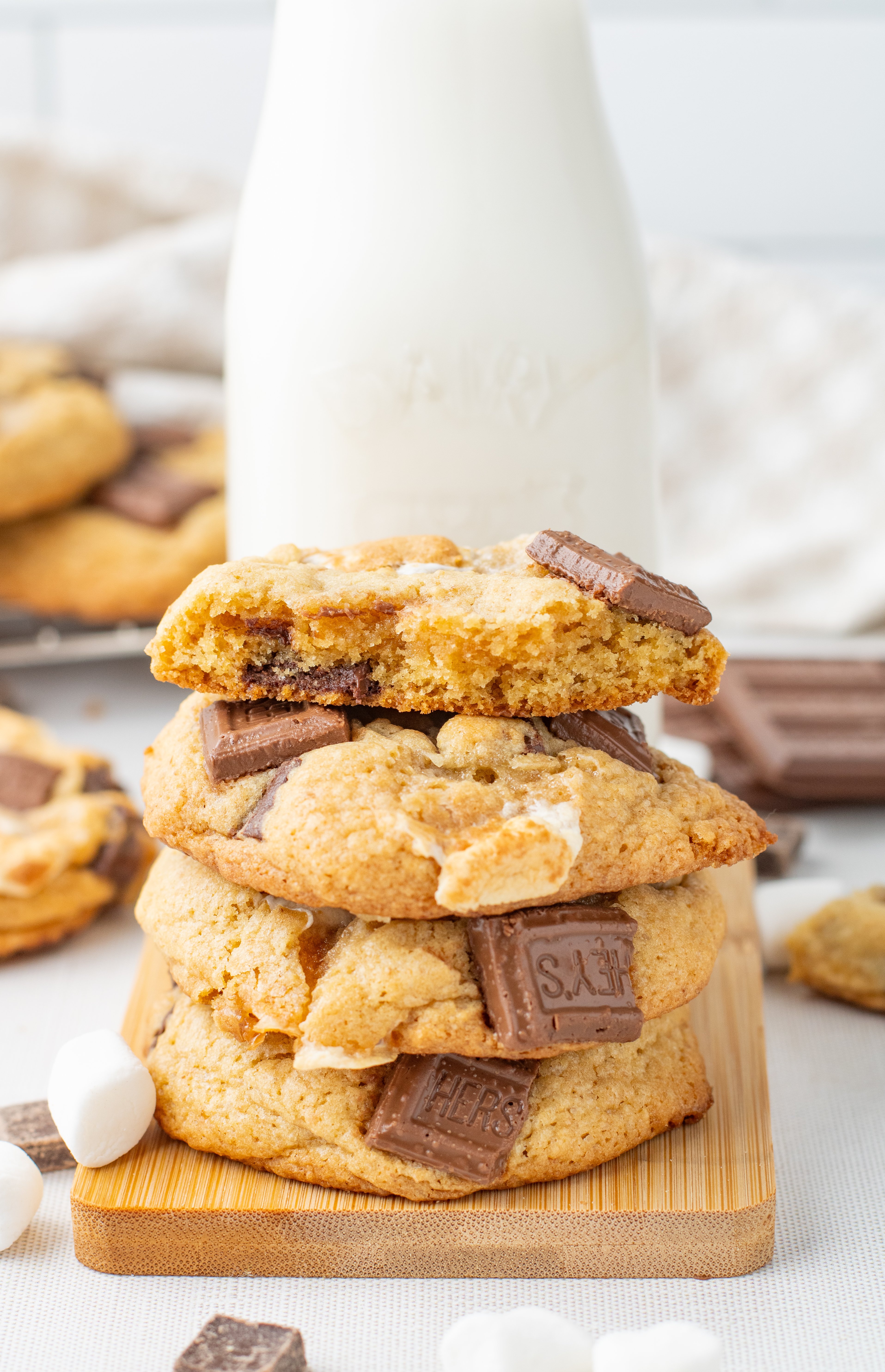 s'mores cookies recipe