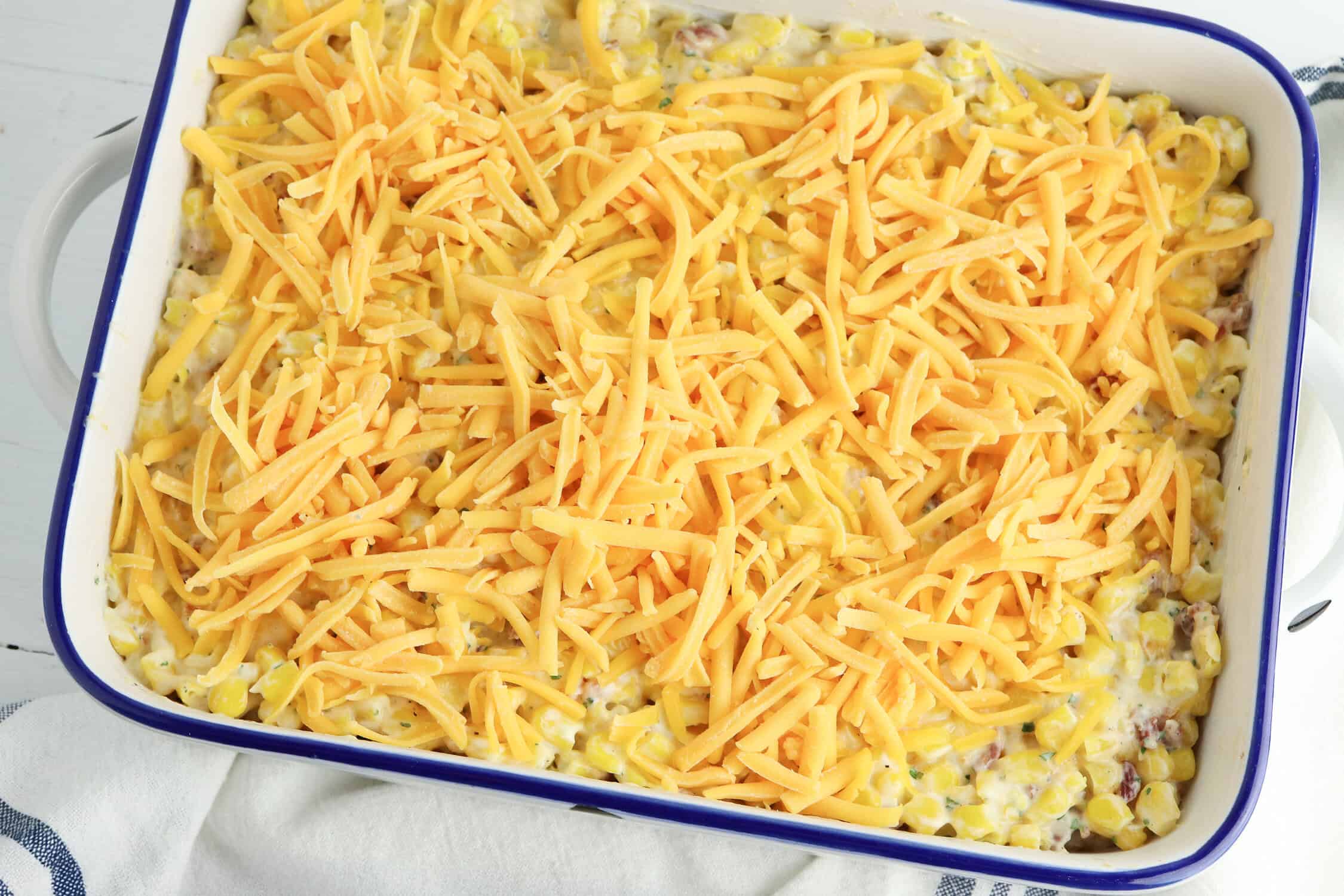 cheese on corn casserole