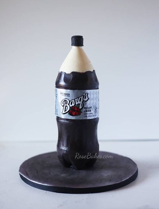 3d 2-liter rootbeer cake