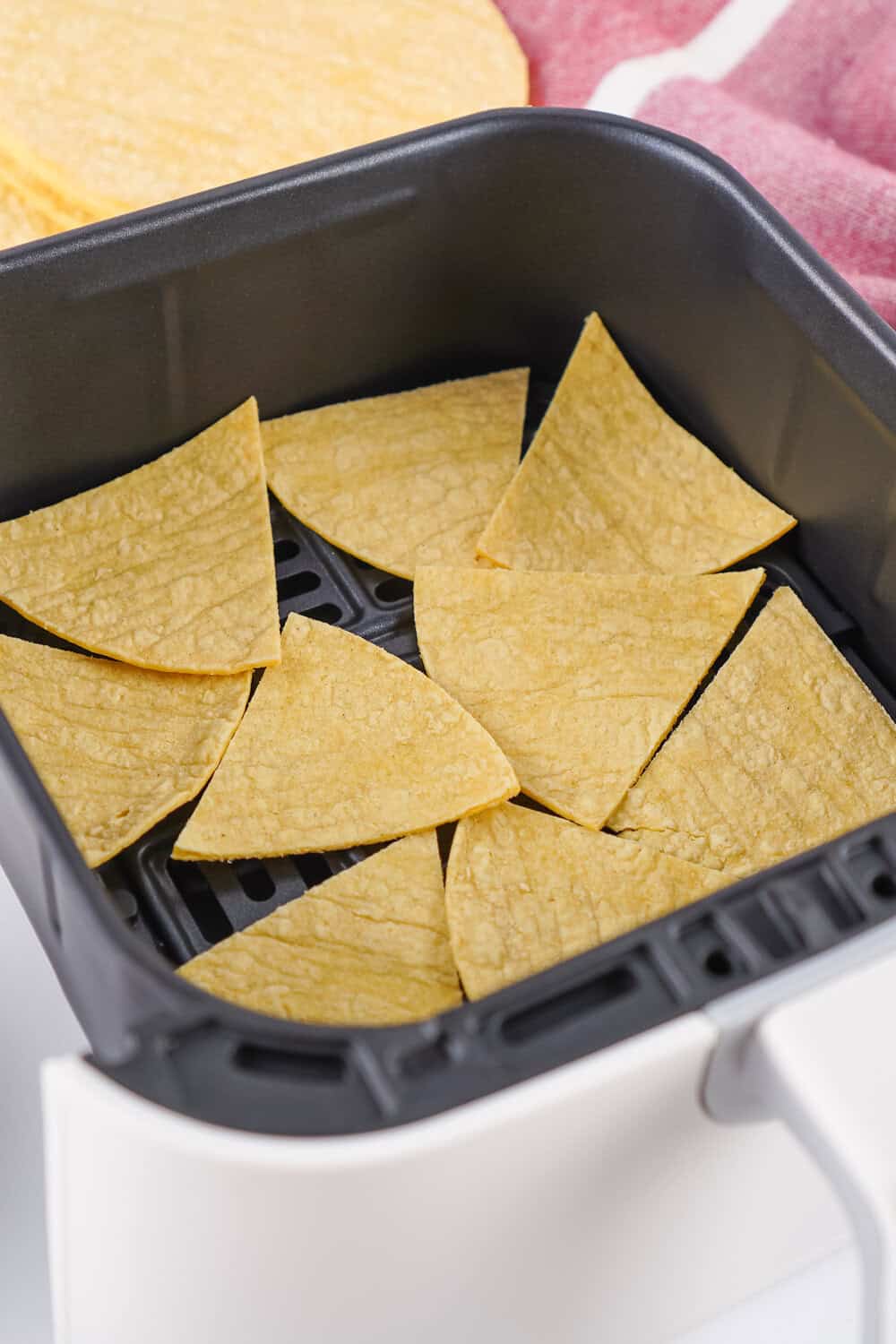 tortilla triangles in air fryer
