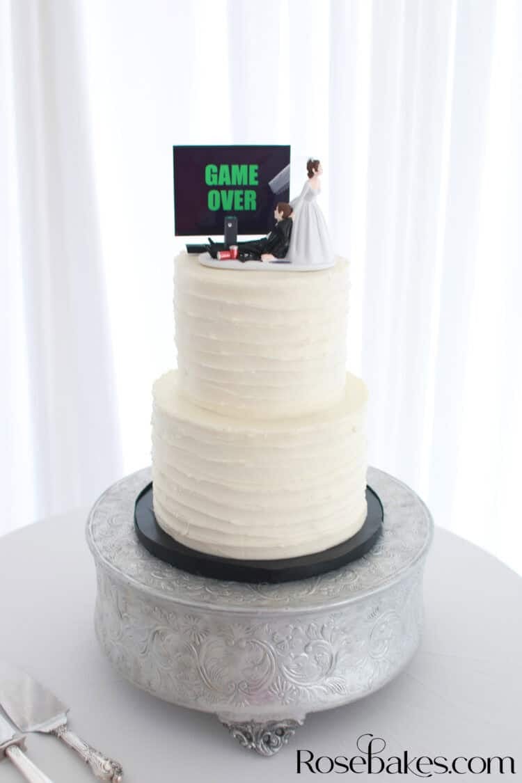 xbox themed cake for a groom