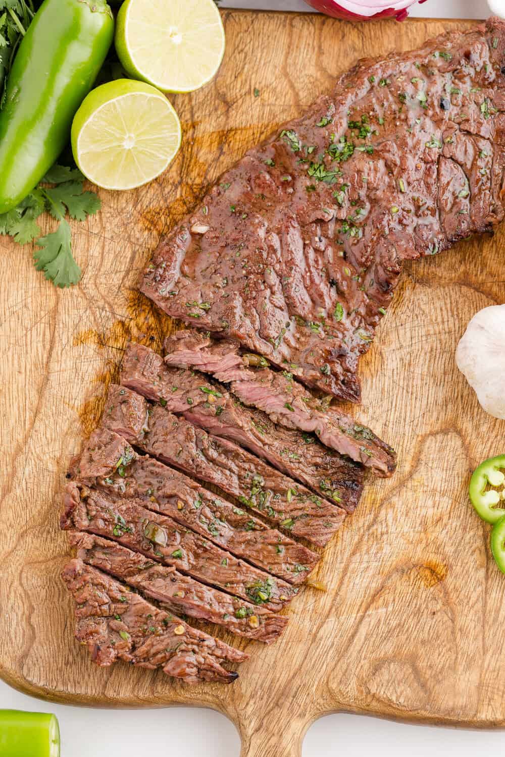 thinly sliced carne asada