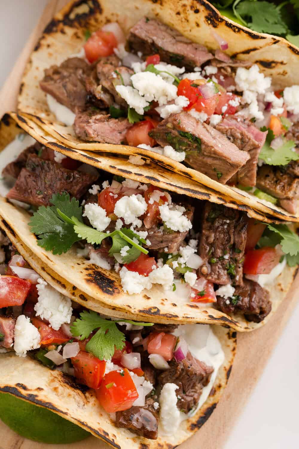 carne asada tacos