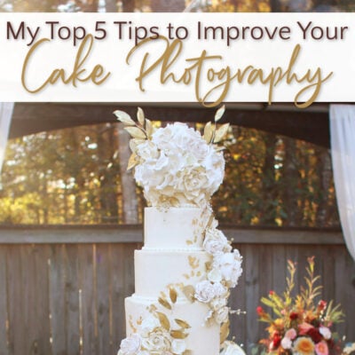 How to Improve Your Cake Photography
