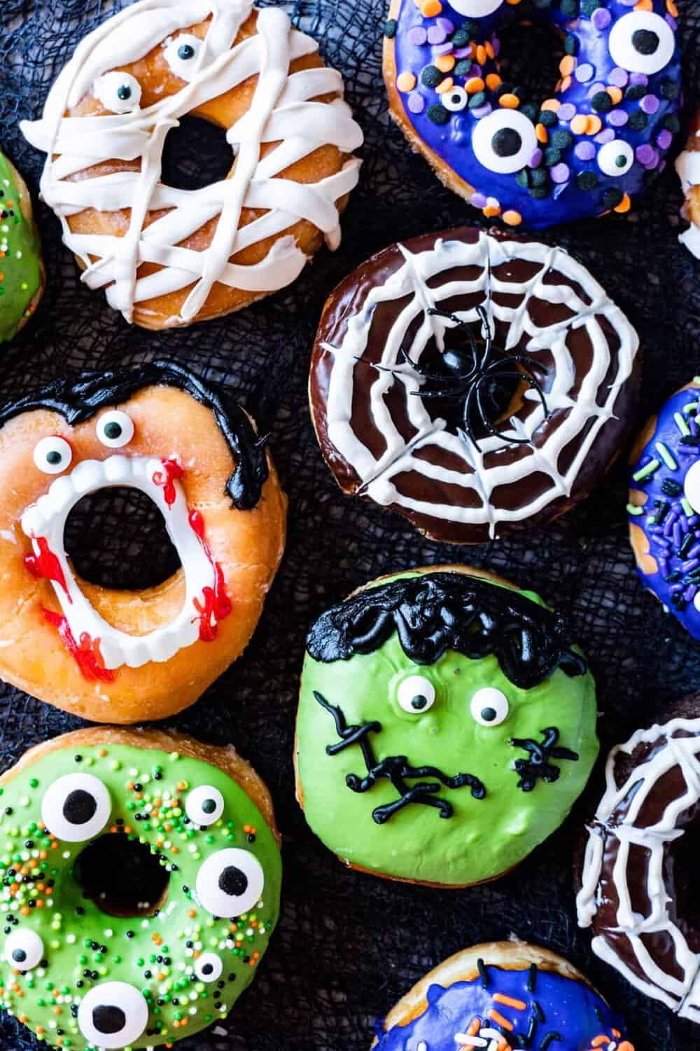 fun halloween donuts
