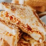 spaghetti grilled cheese sandwich