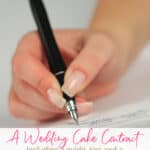 wedding cake contract ebook cover
