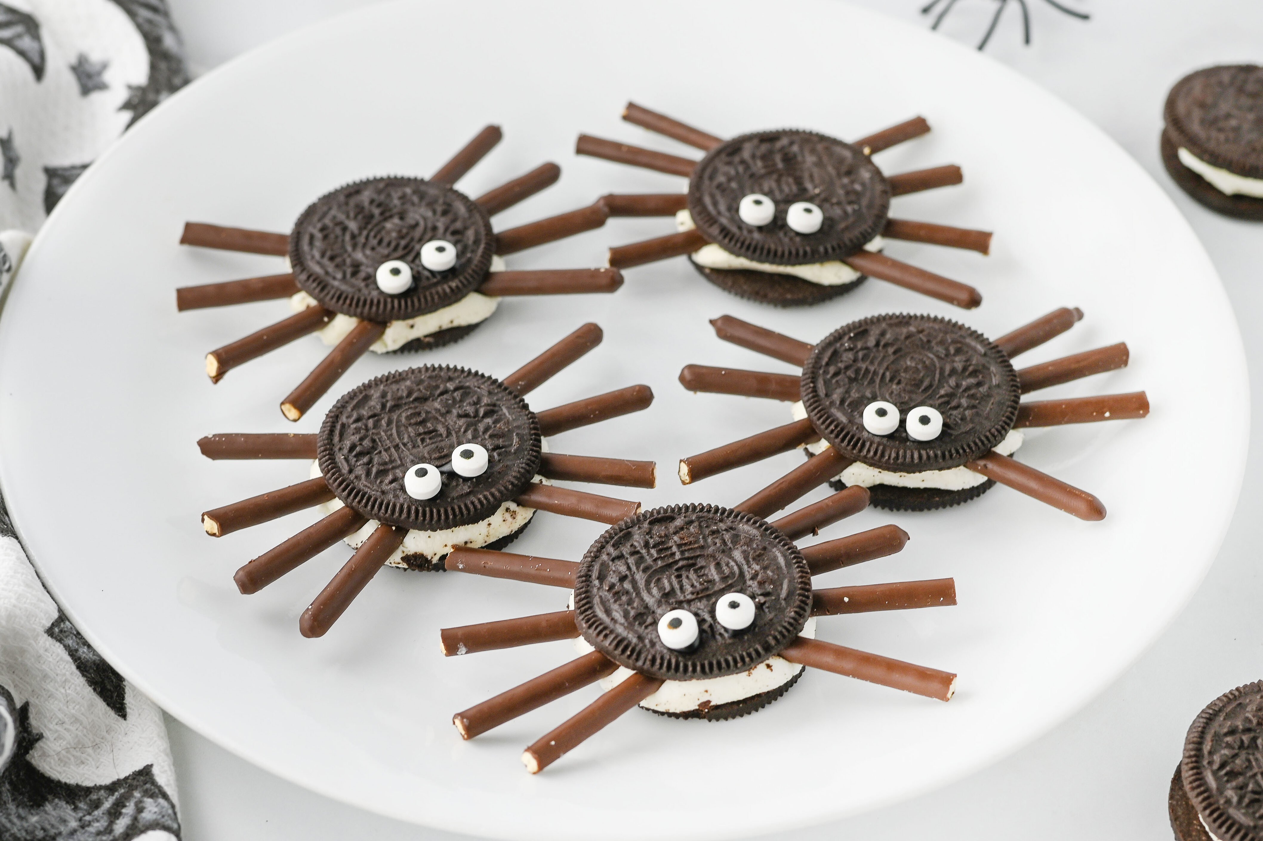 oreo spider cookies