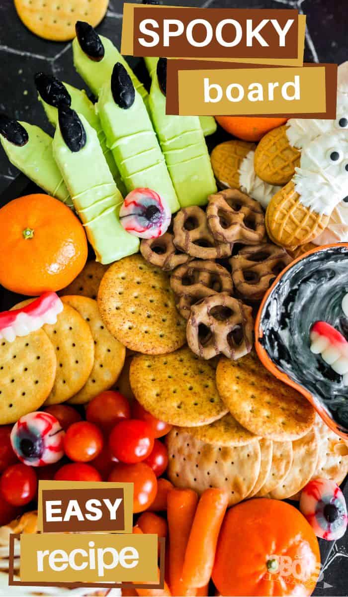 spooky halloween board