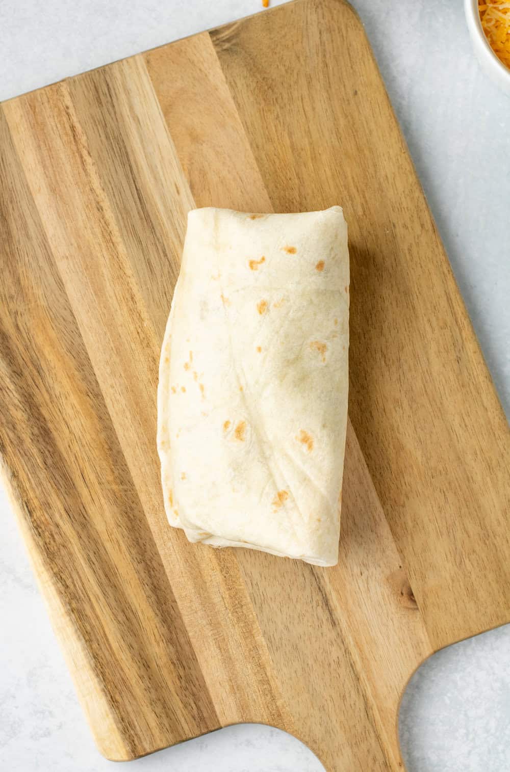 folded up burrito