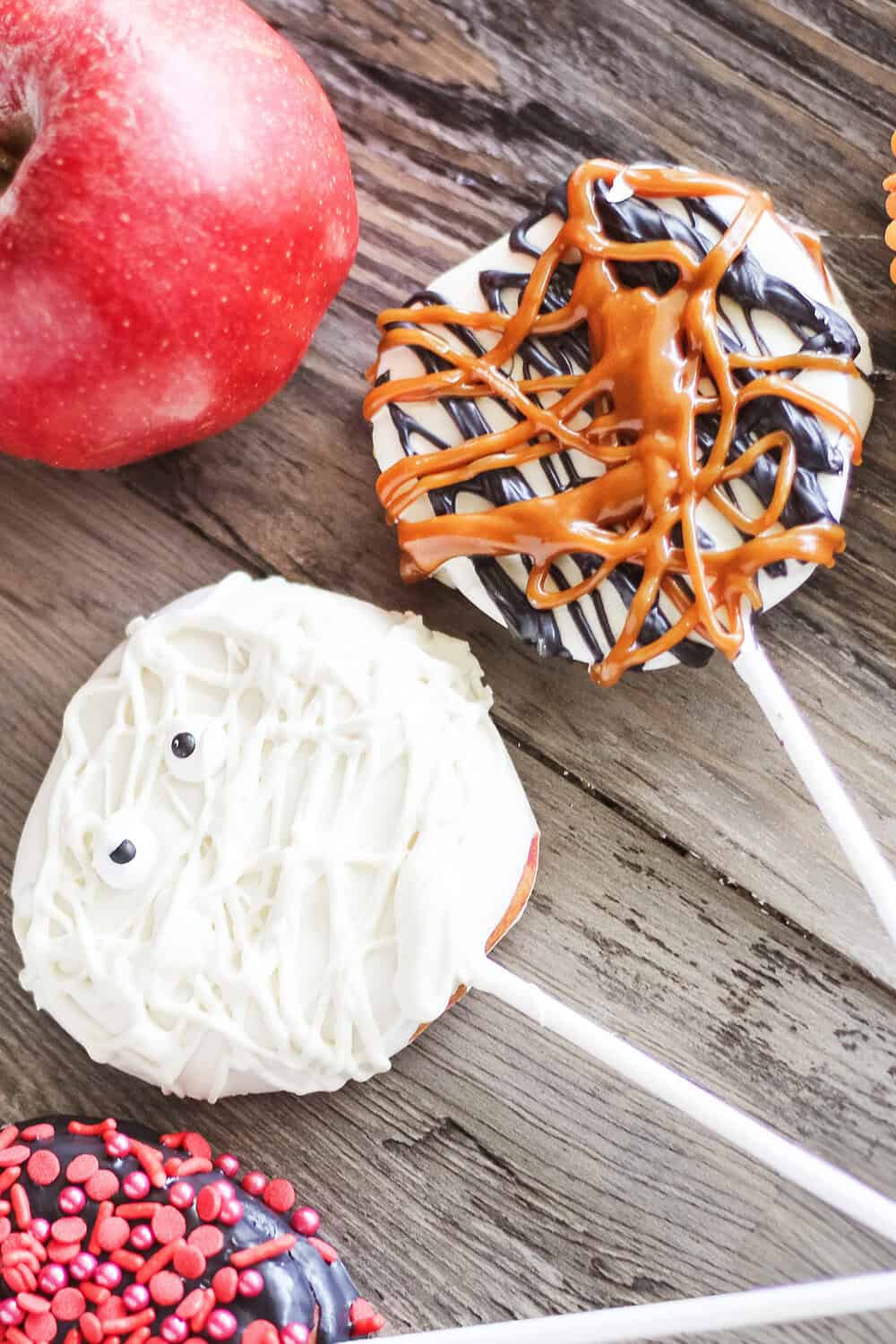 halloween apple slices