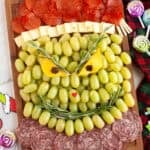 Grinch Charcuterie Board