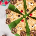 reindeer rice krispie treats