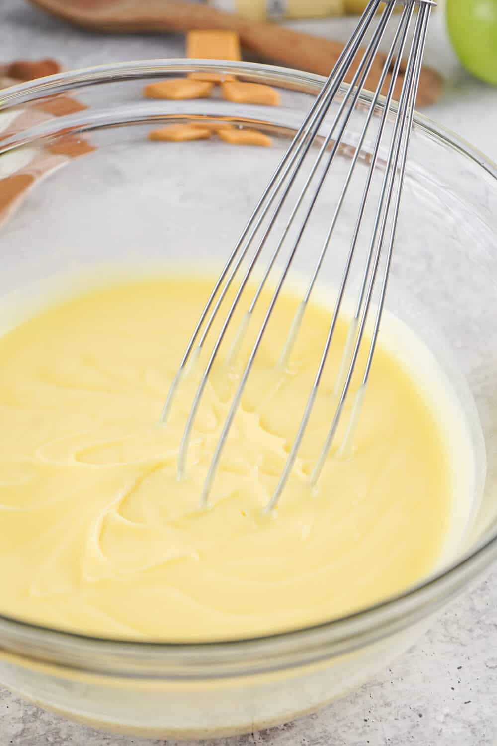 pudding whisked up