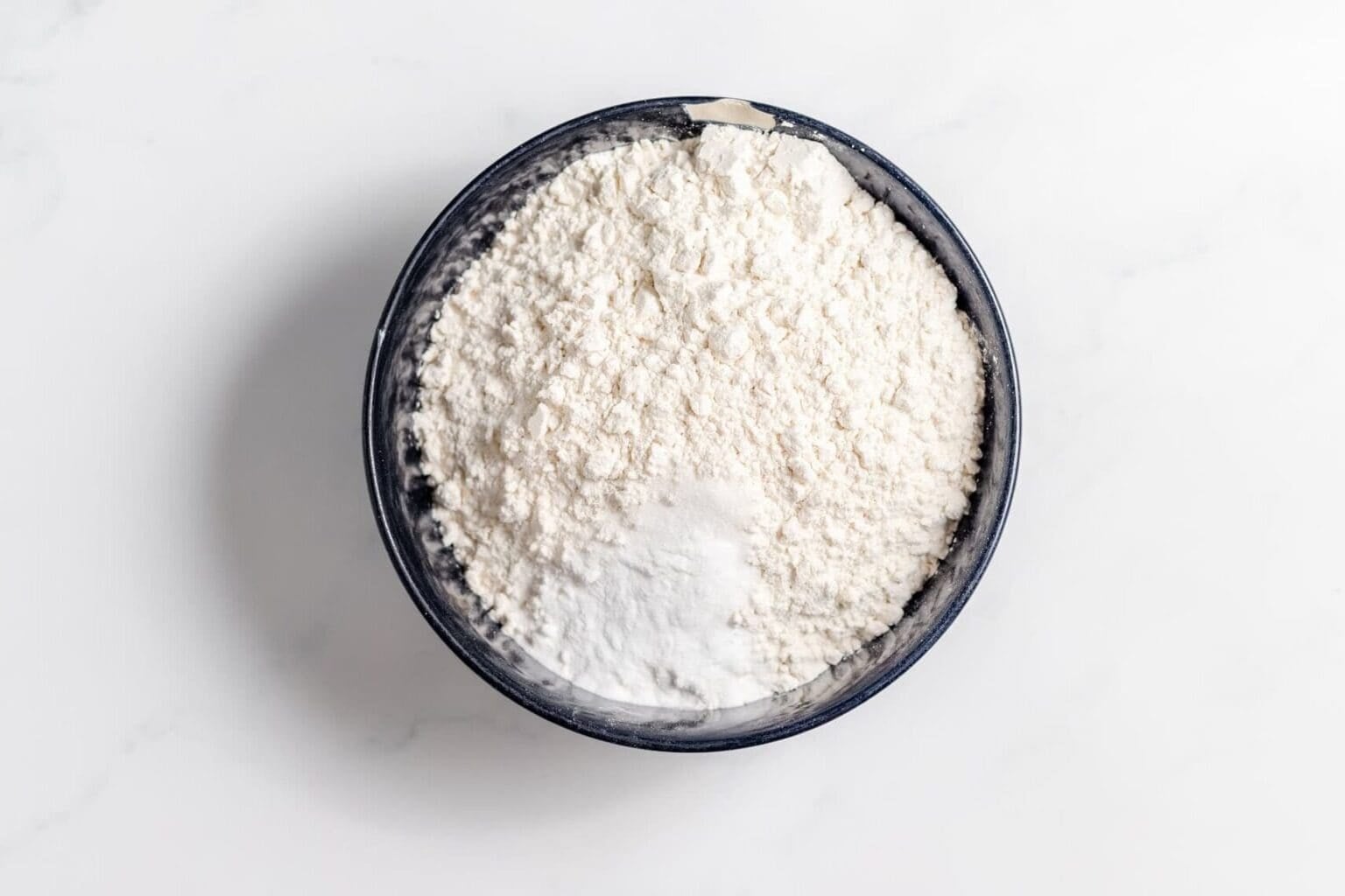dry ingredients in a medium mixing bowl