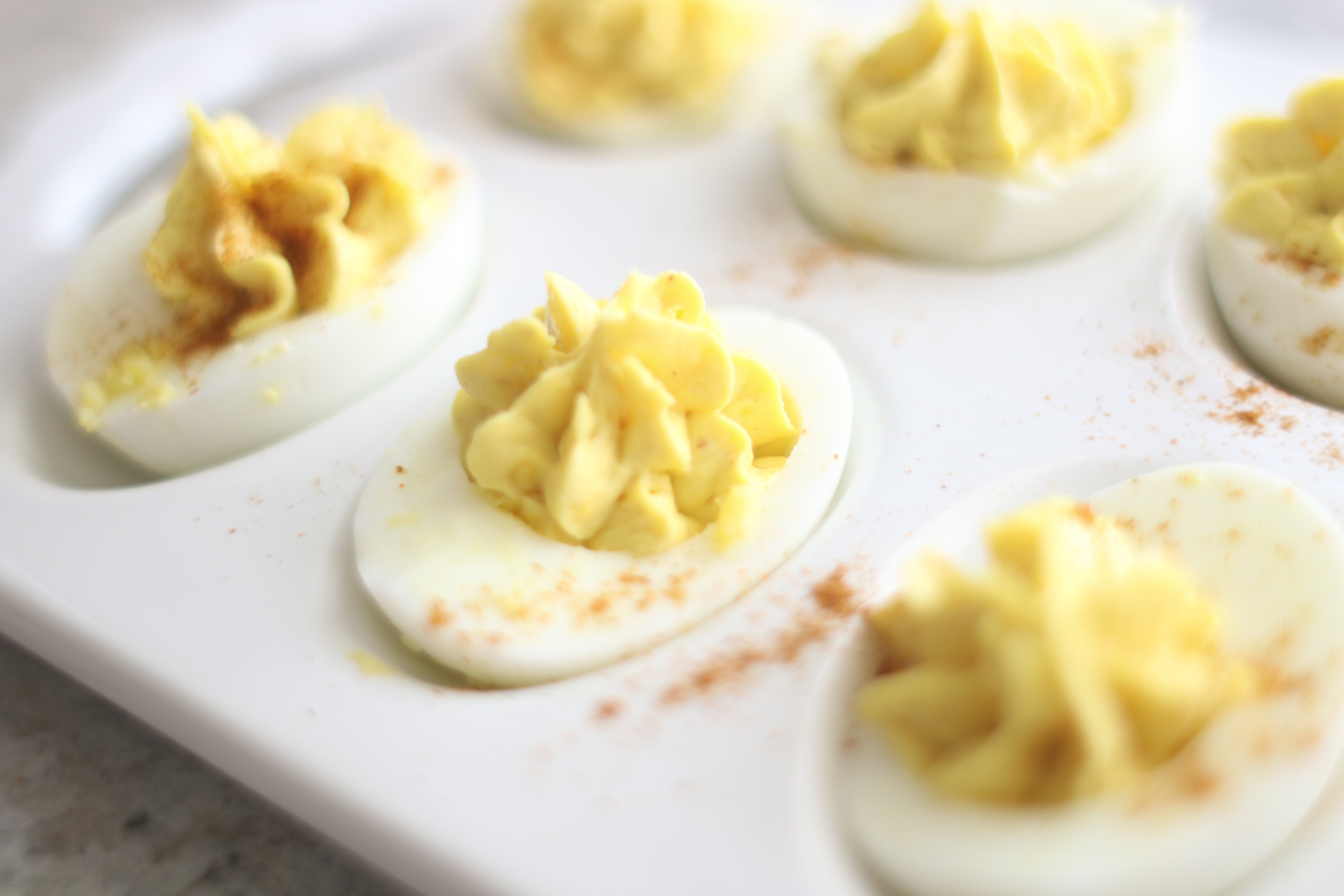 deviled eggs