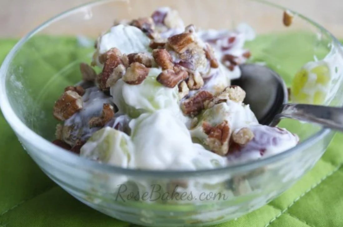 creamy grape salad