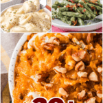 thanksgiving side dishes collage