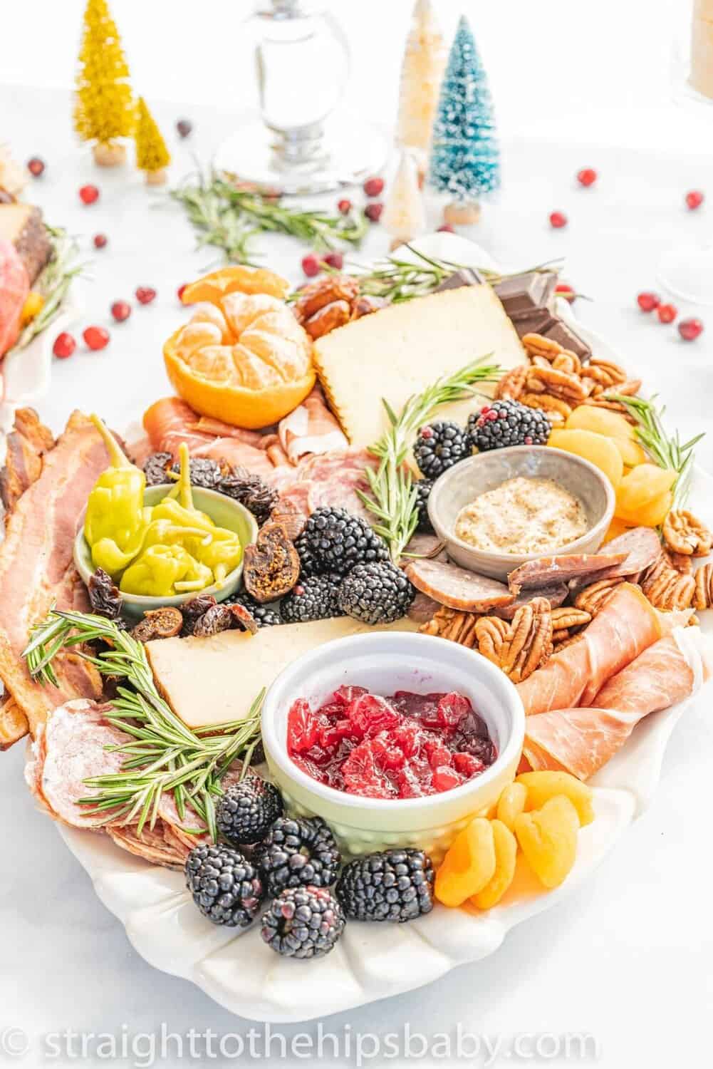 winter charcuterie board