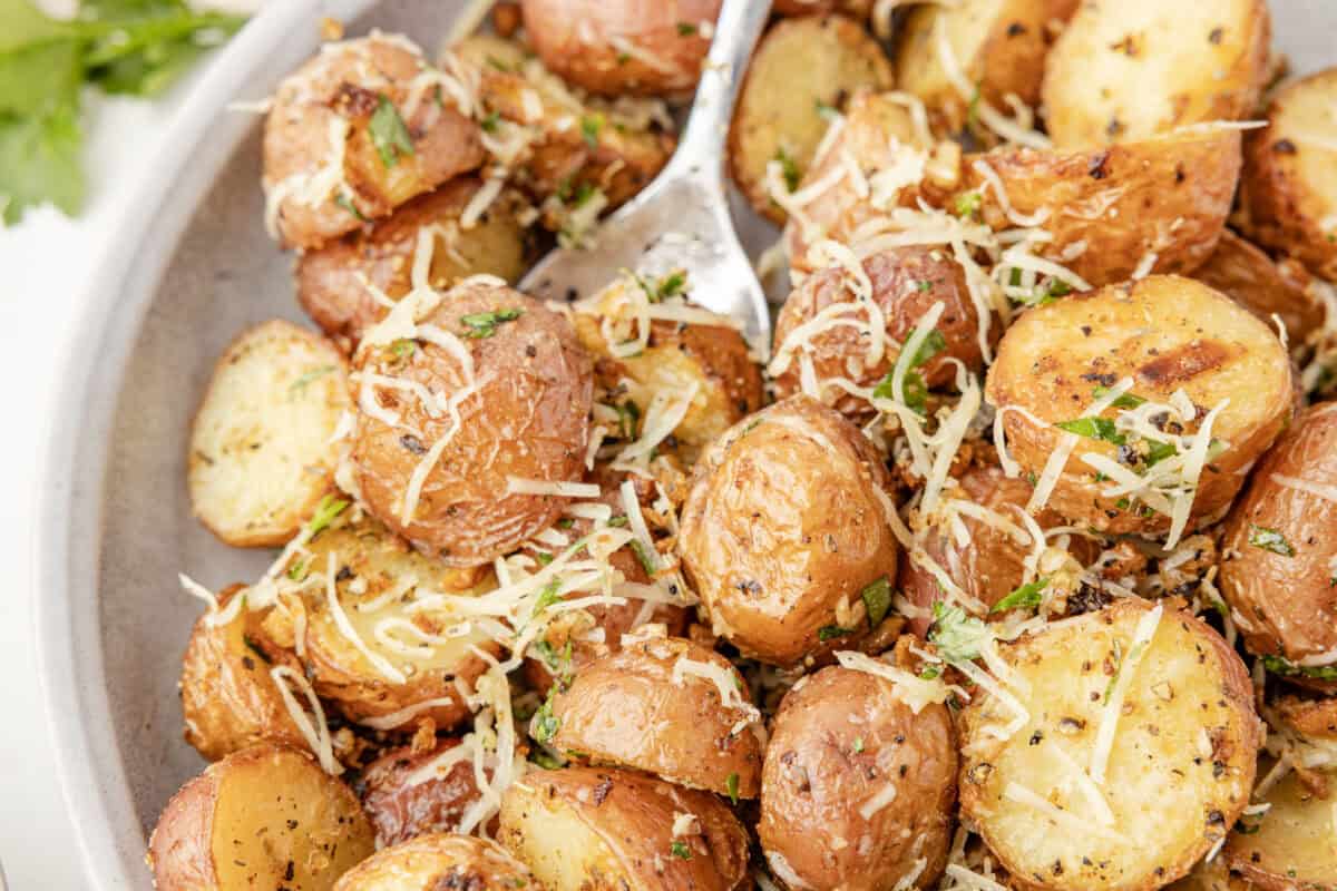 garlic parmesan potatoes