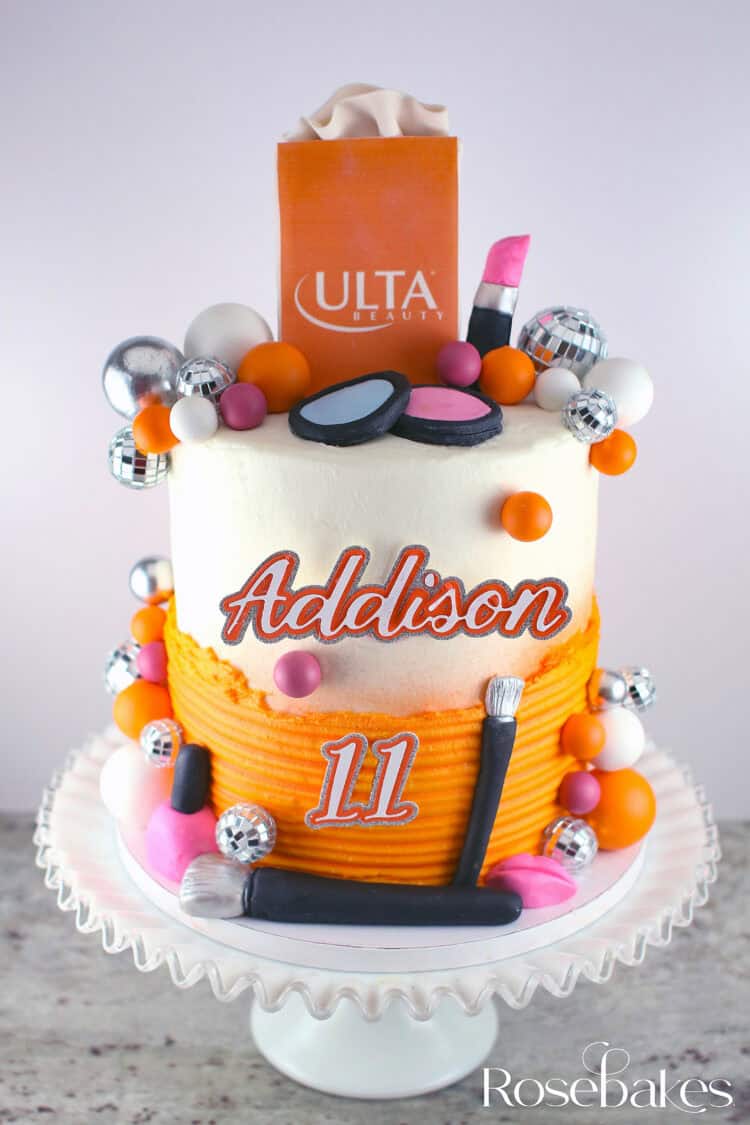 Ulta Makeup Birthday Cake
