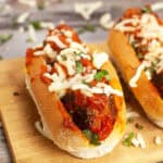 crockpot meatball subs