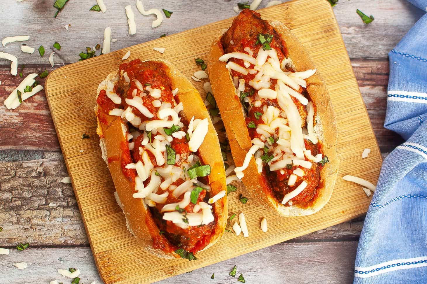 crockpot meatball subs