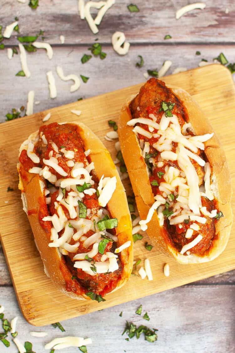 crockpot meatball subs