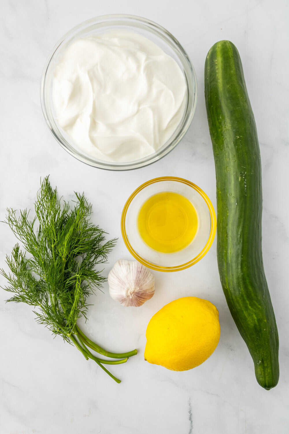 Tzatziki Sauce Ingredients