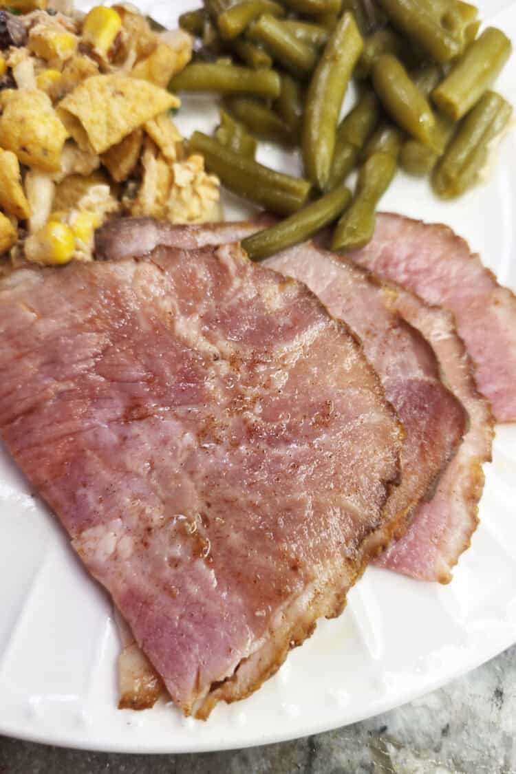ham with glaze