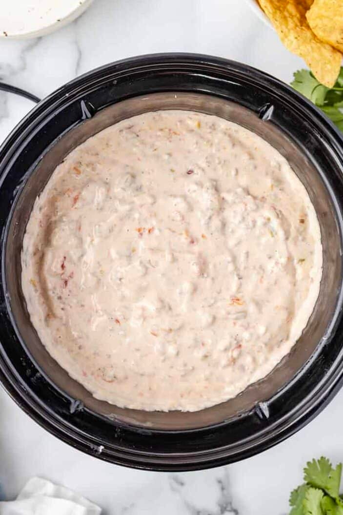 melted sausage rotel dip
