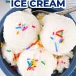 snow ice cream recipe