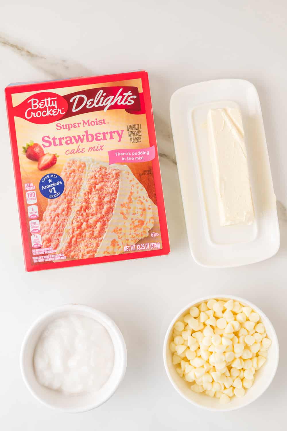 strawberry cake mix cookies ingredients
