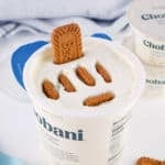 viral japanese cheesecake with biscoff cookies and greek yogurt